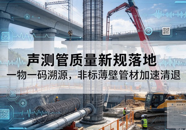 伊川声测管质量新规落地，一物一码溯源，非标薄壁管材加速清退